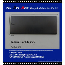 Plaque d&#39;anode en graphite pour l&#39;électrolyse